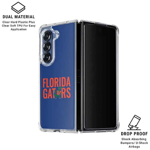 University of Florida Gators Galaxy Z Fold6 Clear Case