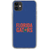 University of Florida Gators iPhone 11 Clear Case