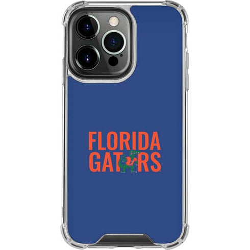 University of Florida Gators iPhone 14 Pro Clear Case