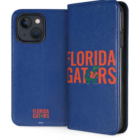 University of Florida Gators iPhone 15 Plus Folio Case
