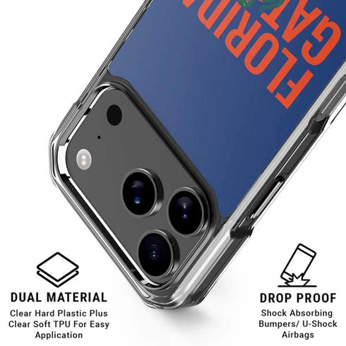 University of Florida Gators iPhone 18 Pro Clear Case