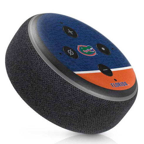 University of Florida Gators Logo Amazon Echo Dot Skin
