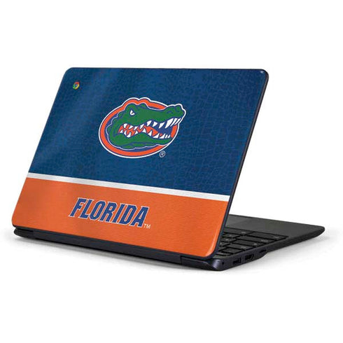 University of Florida Gators Logo Samsung Chromebook Skin
