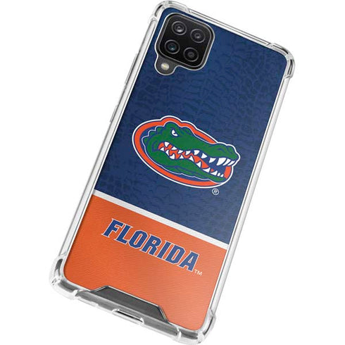 University of Florida Gators Logo Galaxy A12 Clear Case