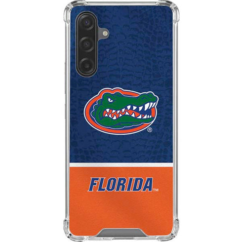 University of Florida Gators Logo Galaxy A17 Clear Case