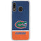 University of Florida Gators Logo Galaxy A20 Clear Case