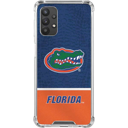University of Florida Gators Logo Galaxy A32 5G Clear Case