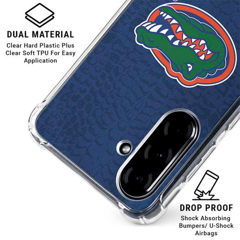 University of Florida Gators Logo Galaxy A36 5G Clear Case