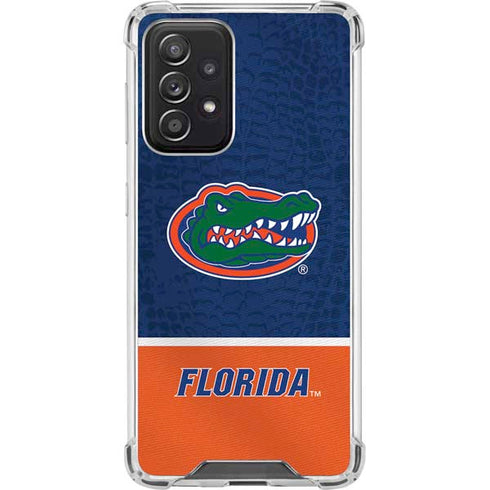 University of Florida Gators Logo Galaxy A52 5G Clear Case