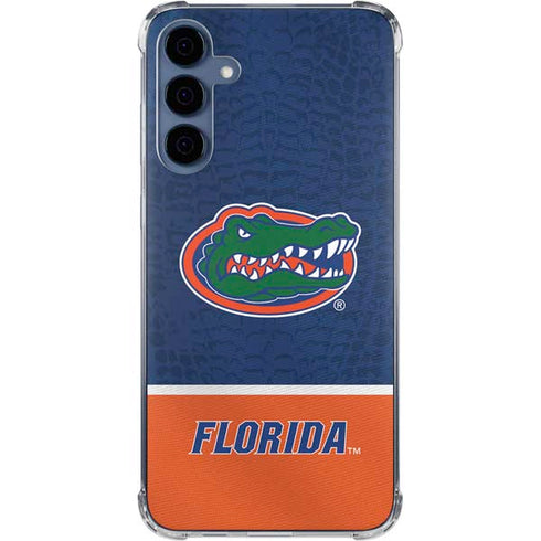 University of Florida Gators Logo Galaxy A55 5G Clear Case