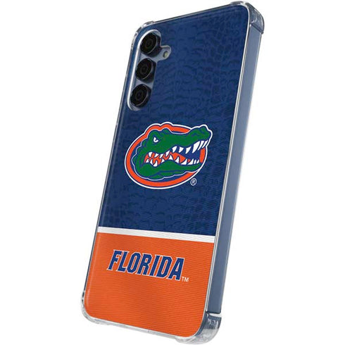 University of Florida Gators Logo Galaxy A55 5G Clear Case