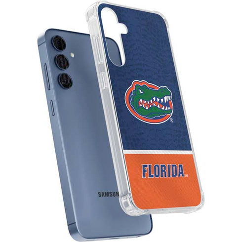 University of Florida Gators Logo Galaxy A55 5G Clear Case