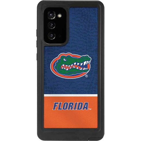University of Florida Gators Logo Galaxy Note20 5G Waterproof Case