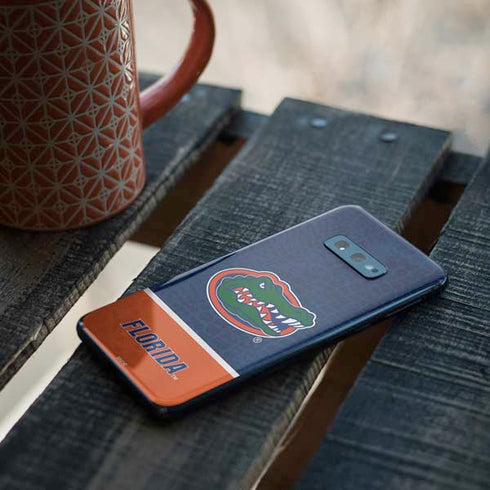 University of Florida Gators Logo Galaxy S10e Skin