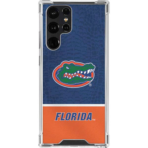 University of Florida Gators Logo Galaxy S22 Ultra Clear Case
