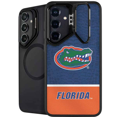 University of Florida Gators Logo Galaxy S24 FE Kickstand Case