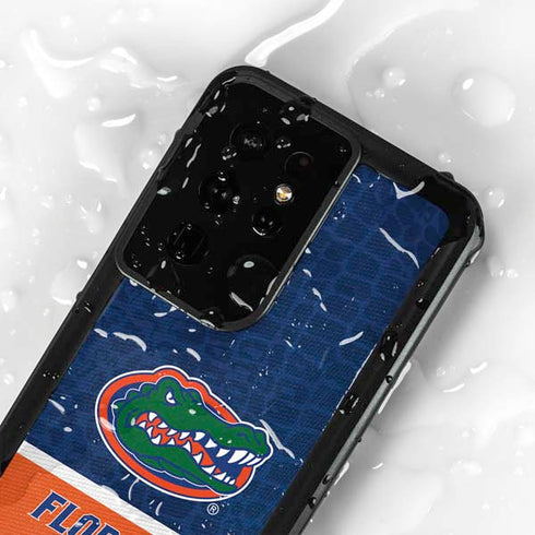 University of Florida Gators Logo Galaxy S24 Ultra Waterproof Case