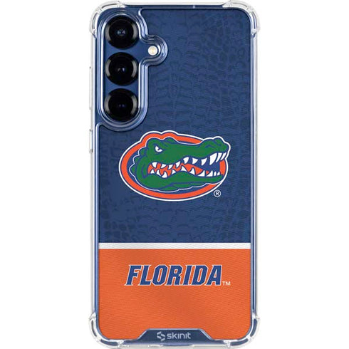 University of Florida Gators Logo Galaxy S25 Plus Clear Case