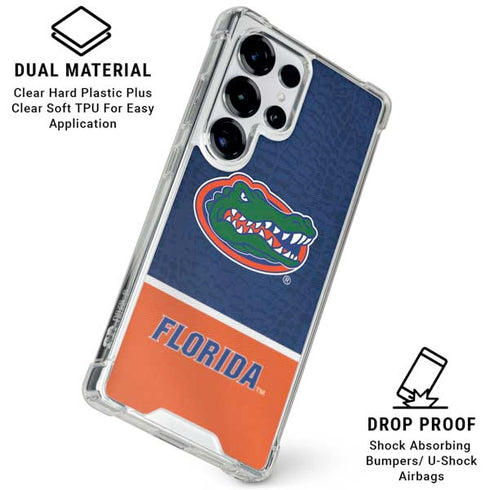 University of Florida Gators Logo Galaxy S26 Ultra Clear Case