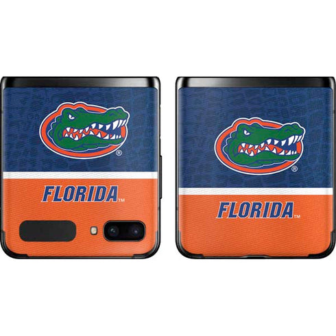 University of Florida Gators Logo Galaxy Z Flip Skin
