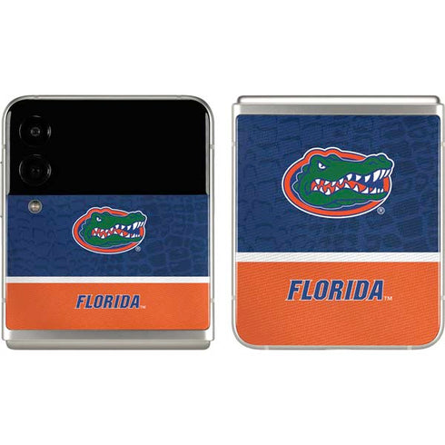 University of Florida Gators Logo Galaxy Z Flip3 5G Skin