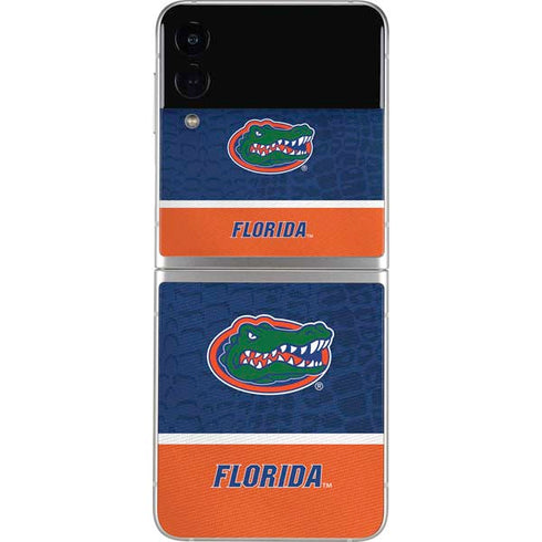 University of Florida Gators Logo Galaxy Z Flip3 5G Skin