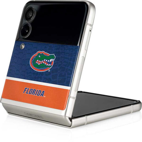 University of Florida Gators Logo Galaxy Z Flip3 5G Skin