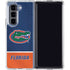 University of Florida Gators Logo Galaxy Z Fold5 5G Clear Case