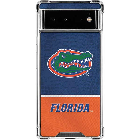 University of Florida Gators Logo Google Pixel 6 Clear Case