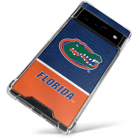 University of Florida Gators Logo Google Pixel 6 Clear Case