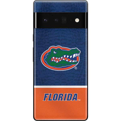 University of Florida Gators Logo Google Pixel 6 Pro Skin