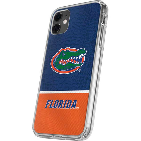 University of Florida Gators Logo iPhone 11 Clear Case
