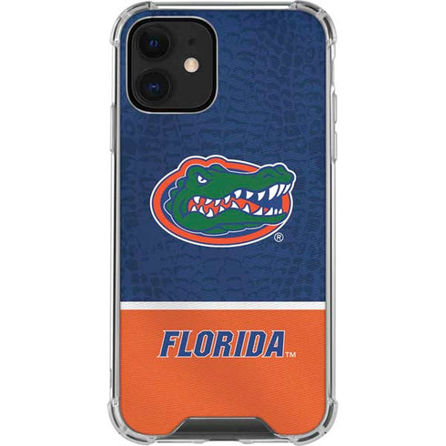 University of Florida Gators Logo iPhone 12 Clear Case