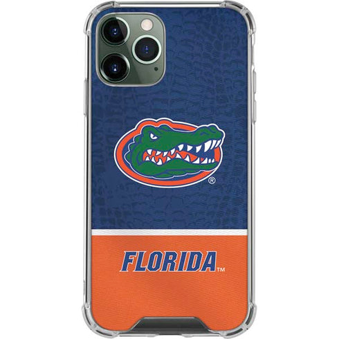 University of Florida Gators Logo iPhone 12 Pro Clear Case