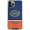 University of Florida Gators Logo iPhone 12 Pro Clear Case