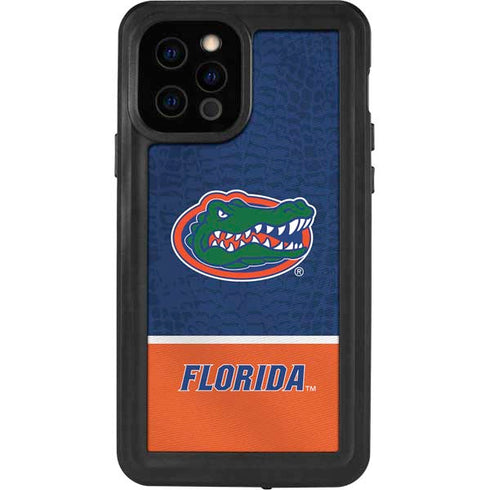 University of Florida Gators Logo iPhone 12 Pro Waterproof Case