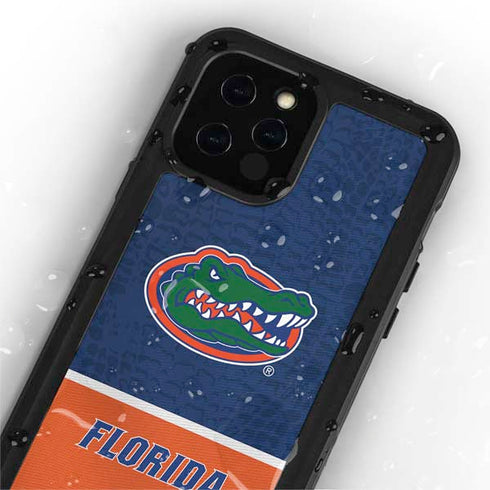 University of Florida Gators Logo iPhone 12 Pro Waterproof Case
