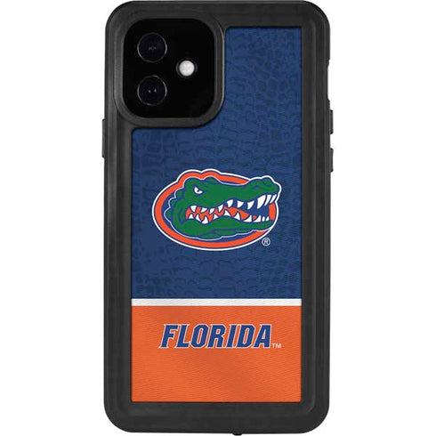 University of Florida Gators Logo iPhone 12 Waterproof Case