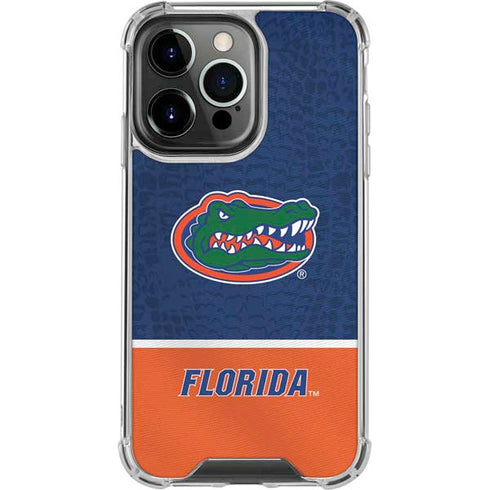 University of Florida Gators Logo iPhone 13 Pro Clear Case