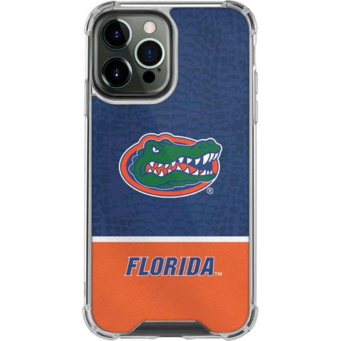 University of Florida Gators Logo iPhone 13 Pro Max Clear Case