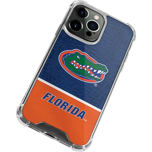 University of Florida Gators Logo iPhone 13 Pro Max Clear Case