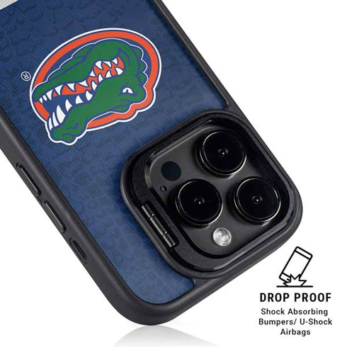 University of Florida Gators Logo iPhone 13 Pro Max Kickstand Case
