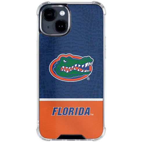 University of Florida Gators Logo iPhone 14 Plus Clear Case