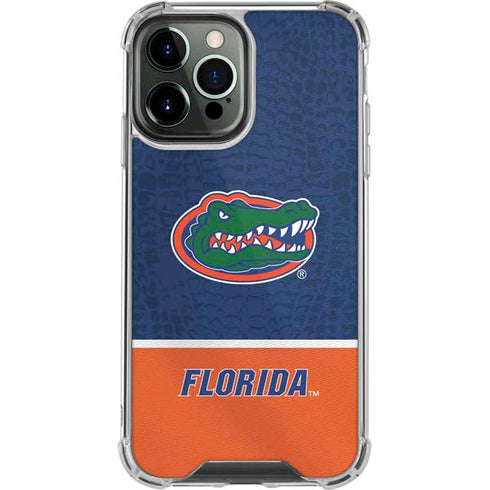 University of Florida Gators Logo iPhone 14 Pro Max Clear Case