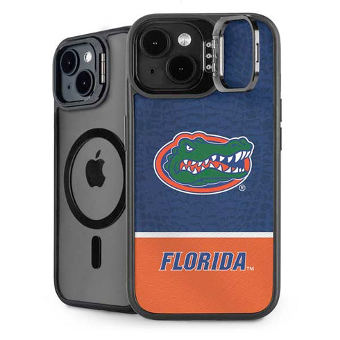 University of Florida Gators Logo iPhone 15 Plus Kickstand Case