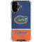 University of Florida Gators Logo iPhone 16 Plus Clear Case