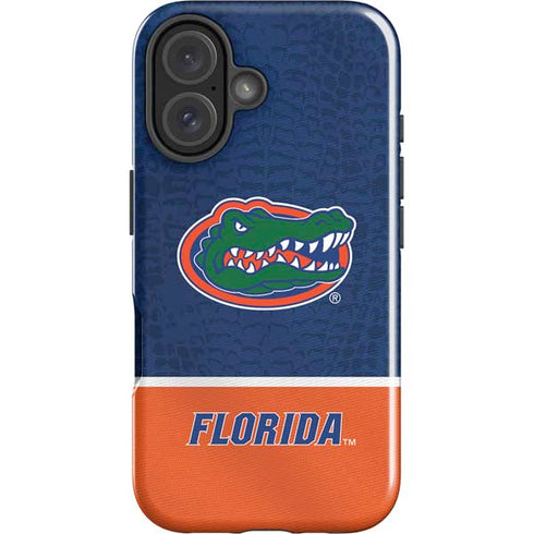 University of Florida Gators Logo iPhone 16 Plus Impact Case