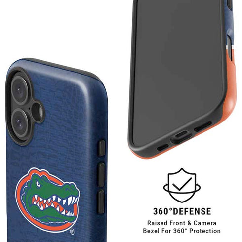 University of Florida Gators Logo iPhone 16 Plus Magsafe Impact Case