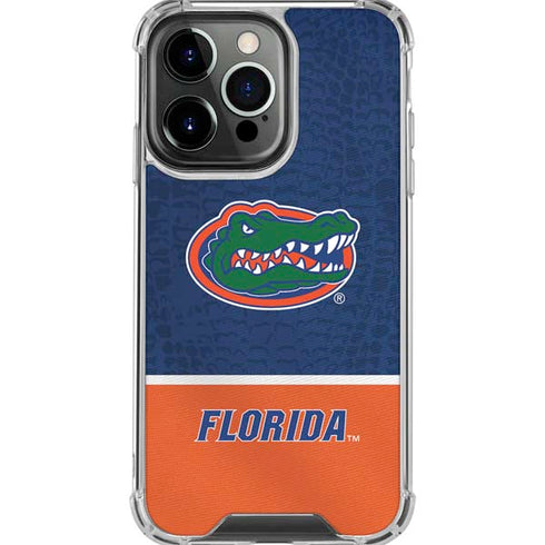 University of Florida Gators Logo iPhone 16 Pro Max Clear Case