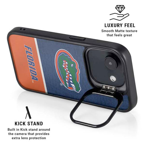 University of Florida Gators Logo iPhone 16e Kickstand Case